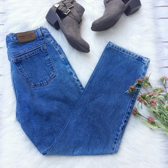 Ralph Lauren Denim - VTG 90s Ralph Lauren High Waisted Mom Jeans Sz 8